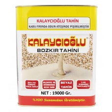 Kalaycıoğlu Beyaz Bozkır Tahini 19 KG TENEKE