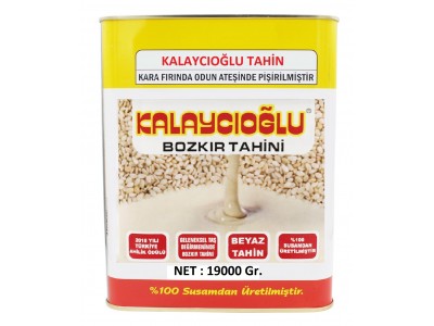 Kalaycıoğlu Beyaz Bozkır Tahini 19 KG TENEKE